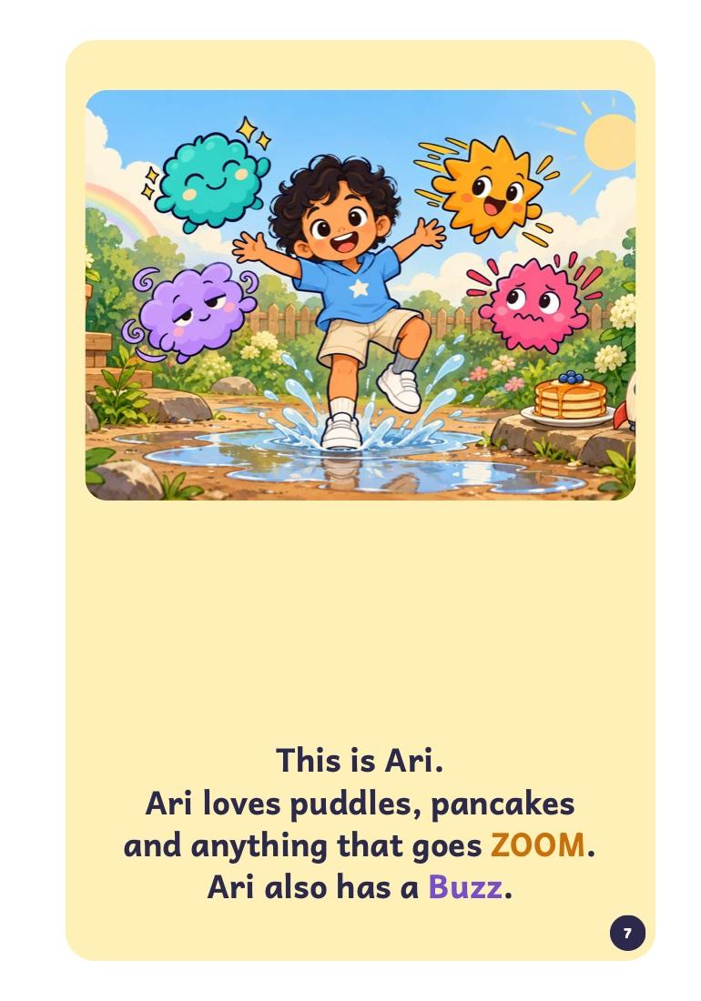 Sample page from The Buzz Book