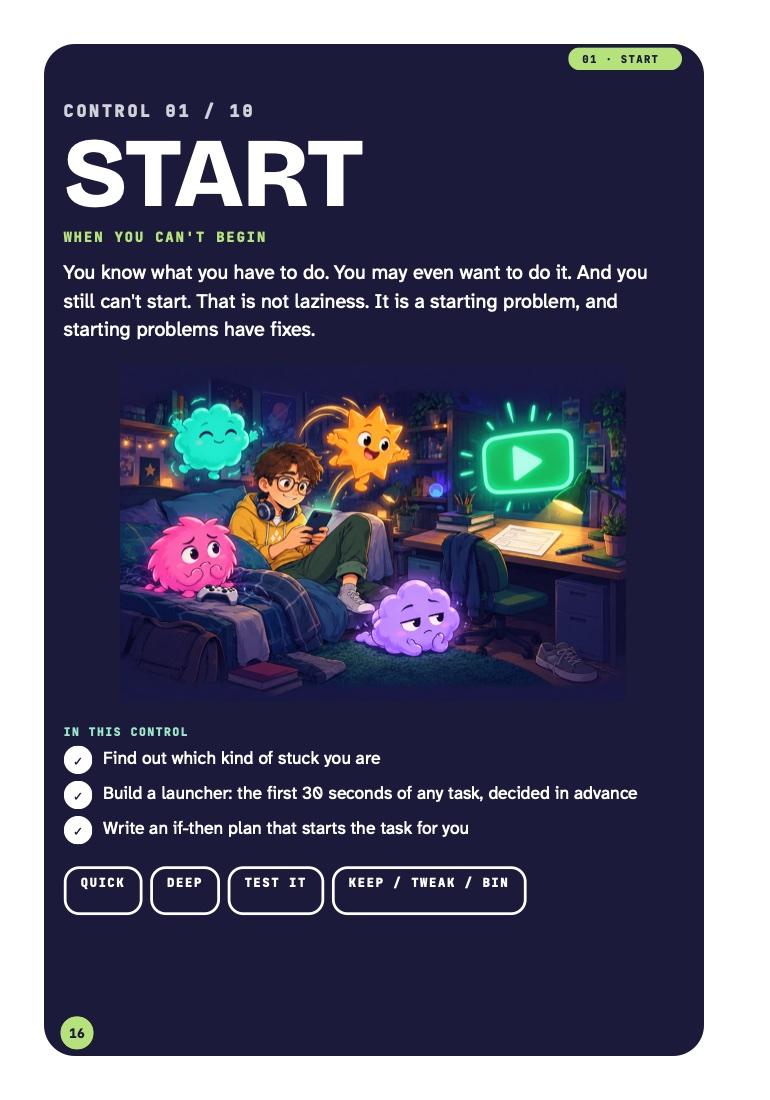 Sample page from The Buzz Book: Buzz Control